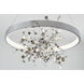 Canada LED 24 inch Chrome Chandelier Ceiling Light